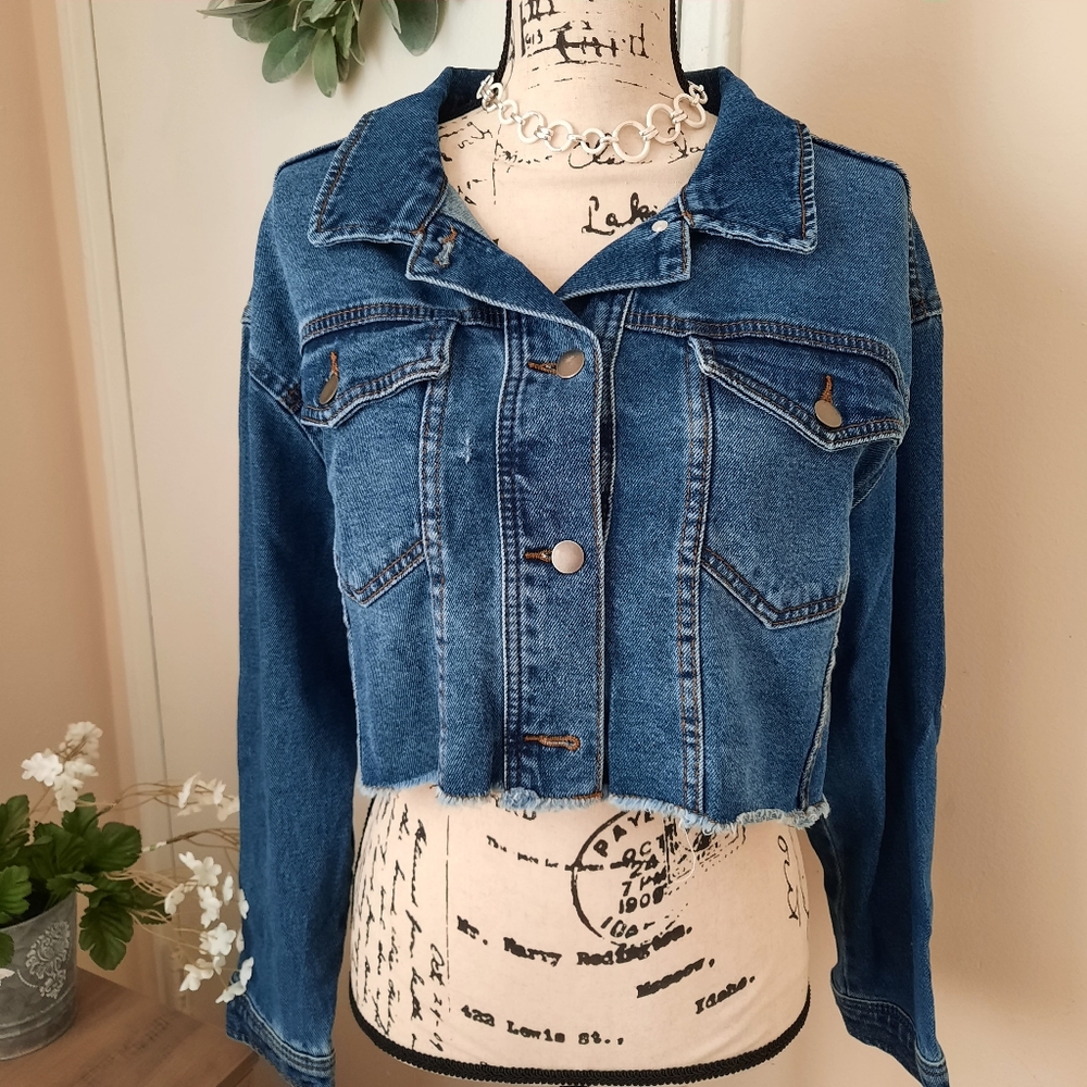 Jean Jacket . NWOT